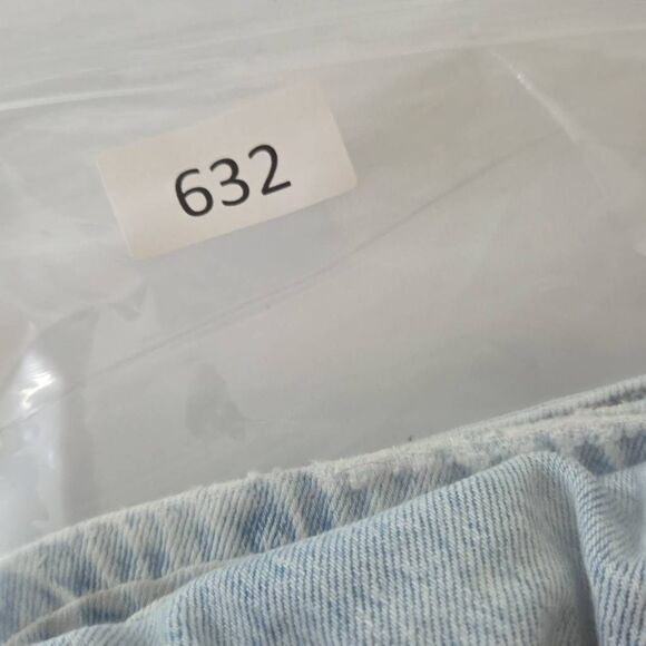 Aeropostale Women's Distressed Mid-rise Ankle Straight Denim Jeans Blue Size 14R - Picture 9 of 9